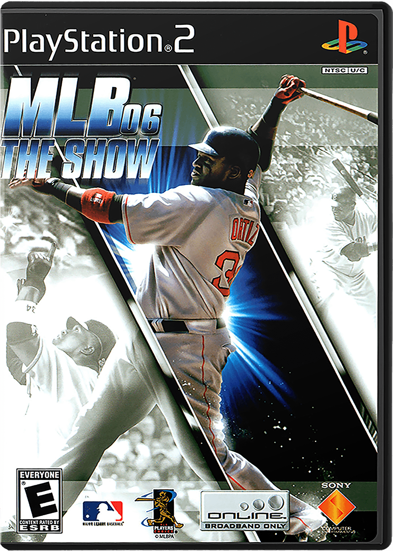 MLB 06 The Show box art for Playstation 2